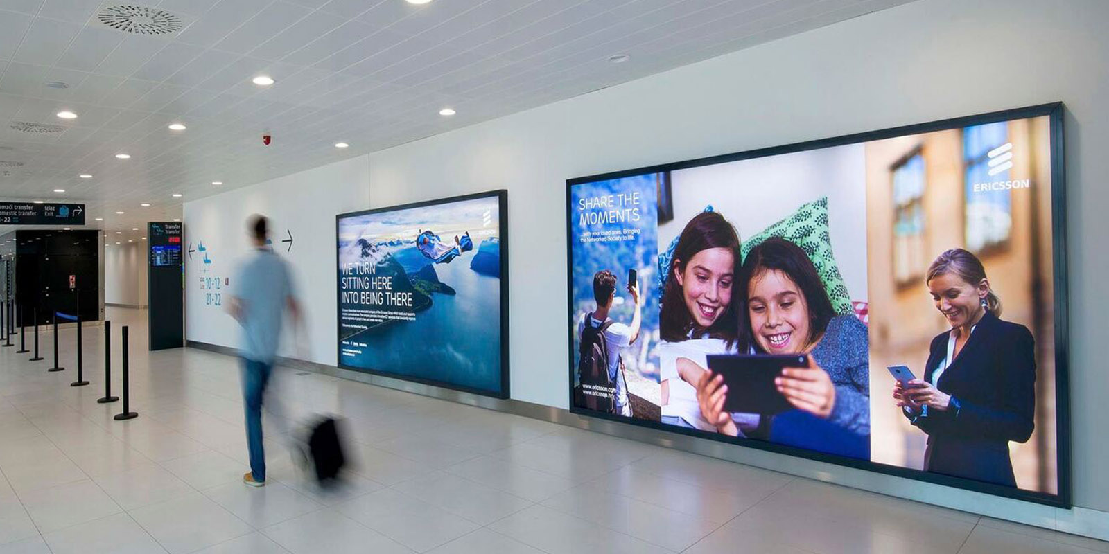 stampa retroilluminata