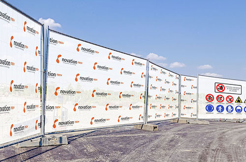 teli recinzione cantiere stampati